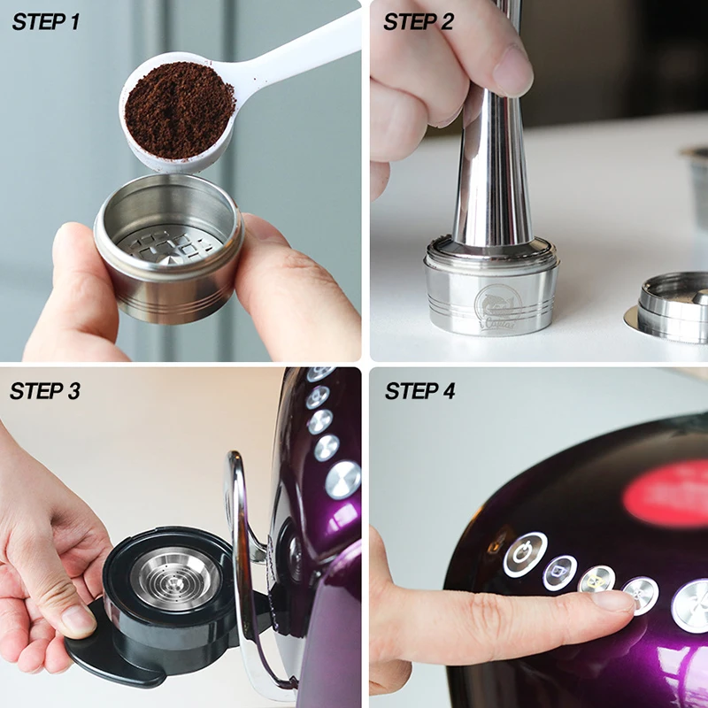 Для TCHIBO cafessimo многоразовые кофейные капсулы многоразовый фильтр часть инструмента
