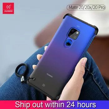 

XUNDD Bezelless phone case for HUAWEI Mate 20 Pro X lite bumper protective cases matte frosted cute candy colorful martin