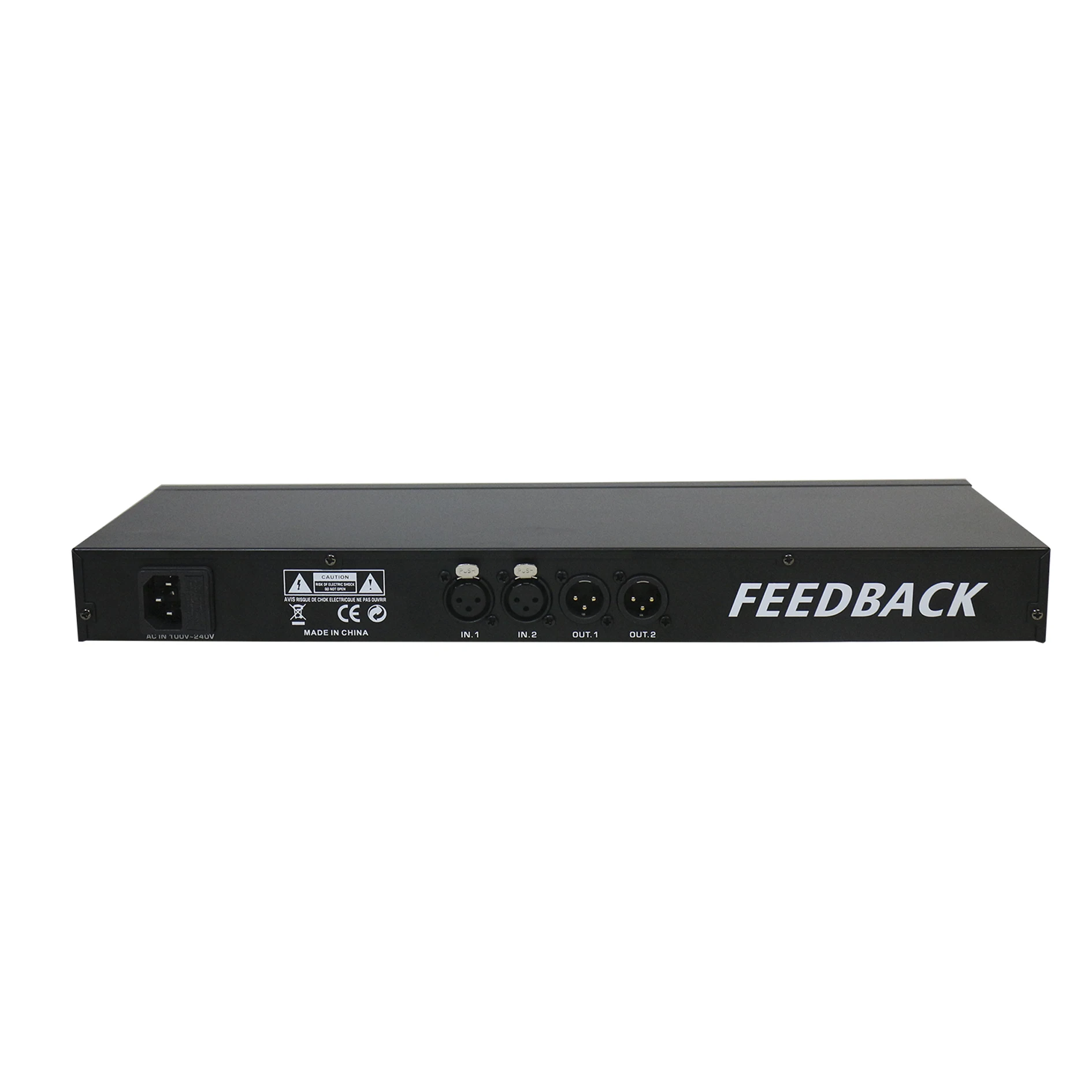 Professional Feedback Suppressor Dual 2 Channel Professional Digital Audio Sound Processor Pro Audio