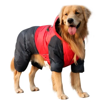 

Winter Warm Cotton Windproof Dog Coat Jacket Hoodie Puppy Outfits Yorkie Dog Winter Clothes Honden Kleding Pets Clothing KK60GF