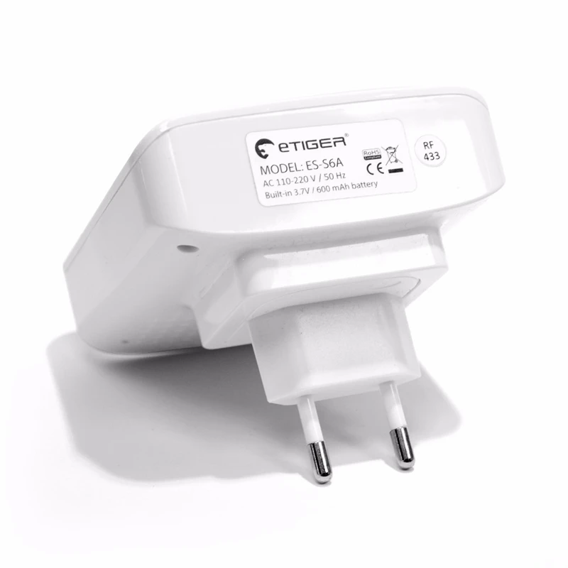 FFYY-Smarsecur S6A 85 дБ сирена поставляется с стробоскопом светильник беспроводной сирены для Smarsecur H6 сигнализация(ЕС Plug