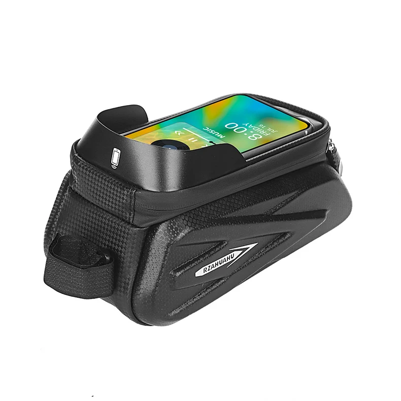 7.2Inch Bicycle Sensitive Touch Phone Top Tube Bag Waterproof Reflective Bag MTB Bicycle Storage Bag Riding Equipment XA143TQ