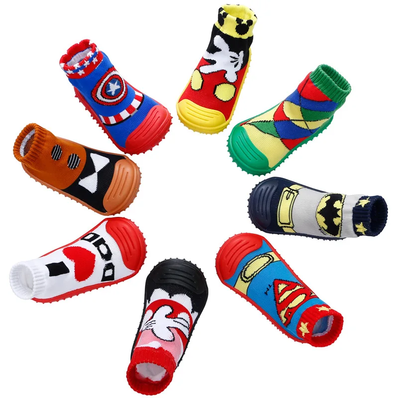 

Non-slip Socks Shoes for Baby Kids Baby Girl Booties Rubber Stockings Toddler Little Girl Shoes Newborn Infant Baby Boy Boots