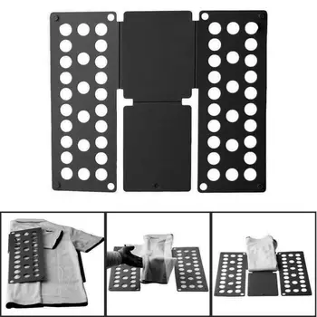 

Small Magic Clothes Folding Board T-Shirt Quick Folders Organizer Laundry Plastic New Storage Holders Racks