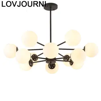 

European Lustre Pendelleuchte Decoracao Para Casa Lampara De Techo Colgante Moderna Led Loft Hanging Lamp Deco Maison Hanglamp