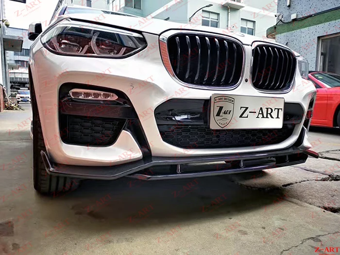 Z-ART карбоновое волокно передний подбородок для BMW G05 X5 карбоновое волокно передний спойлер для BMW X5 карбоновое волокно передний спойлер