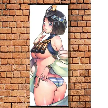 

Anime Fabric Poster Wall Scroll Queen's Blade Menace Home Decoration105x40cm