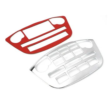 

Chrome Motorcycle Radio Accent Panel Trim Cover For Honda Goldwing GL1800 2001-2010 2011 20.8cm x 11cm Radio Console Cover