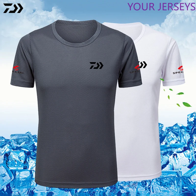 

2020 DAIWA Shirts Summer Fishing Quick-Drying Breathable Fishing Shirts Anti-UV Sun Protection Short Sleeve Fishing Clothing