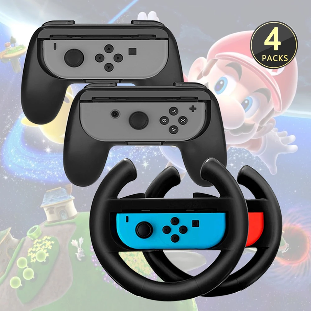Колесо для контроллеров Nintendo Switch Joy-con комплект аксессуаров чехол игровой консоли
