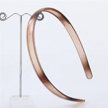 

2020 New Fashion Plastic Transparent Solid Headband For Women Lady Hair Band Resin Hairband Hair Hoop Hair Accessories Headwear