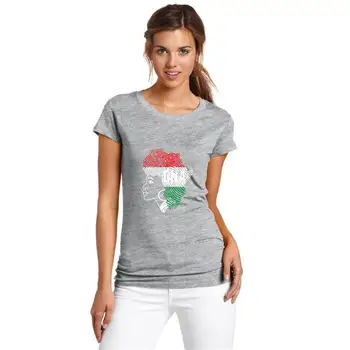 

Customize african woman dna fingerprint t-shirts gents s-5xl cotton normal