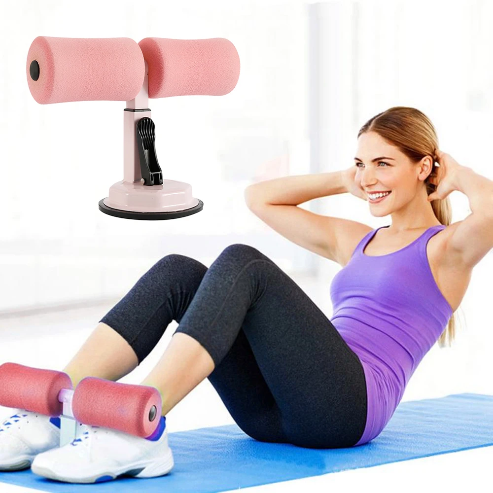 Ab Core Workout Sit Up Suction Bar Home Assistant Gym Portable Fitness Equipment 