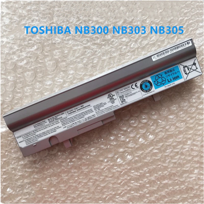 Оригинальный PA3837U PA3785U-1BRS PABAS239 Аккумулятор для ноутбука TOSHIBA Mini NB300 NB301 NB302 NB303 NB304