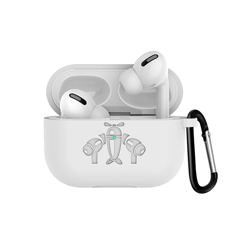 White 3 Для Apple Airpods Pro Чехол Air Pods Pro Чехол Funda беспроводные наушники защитный чехол для Air Pods Pro Earpods чехол - Цвет: White 3