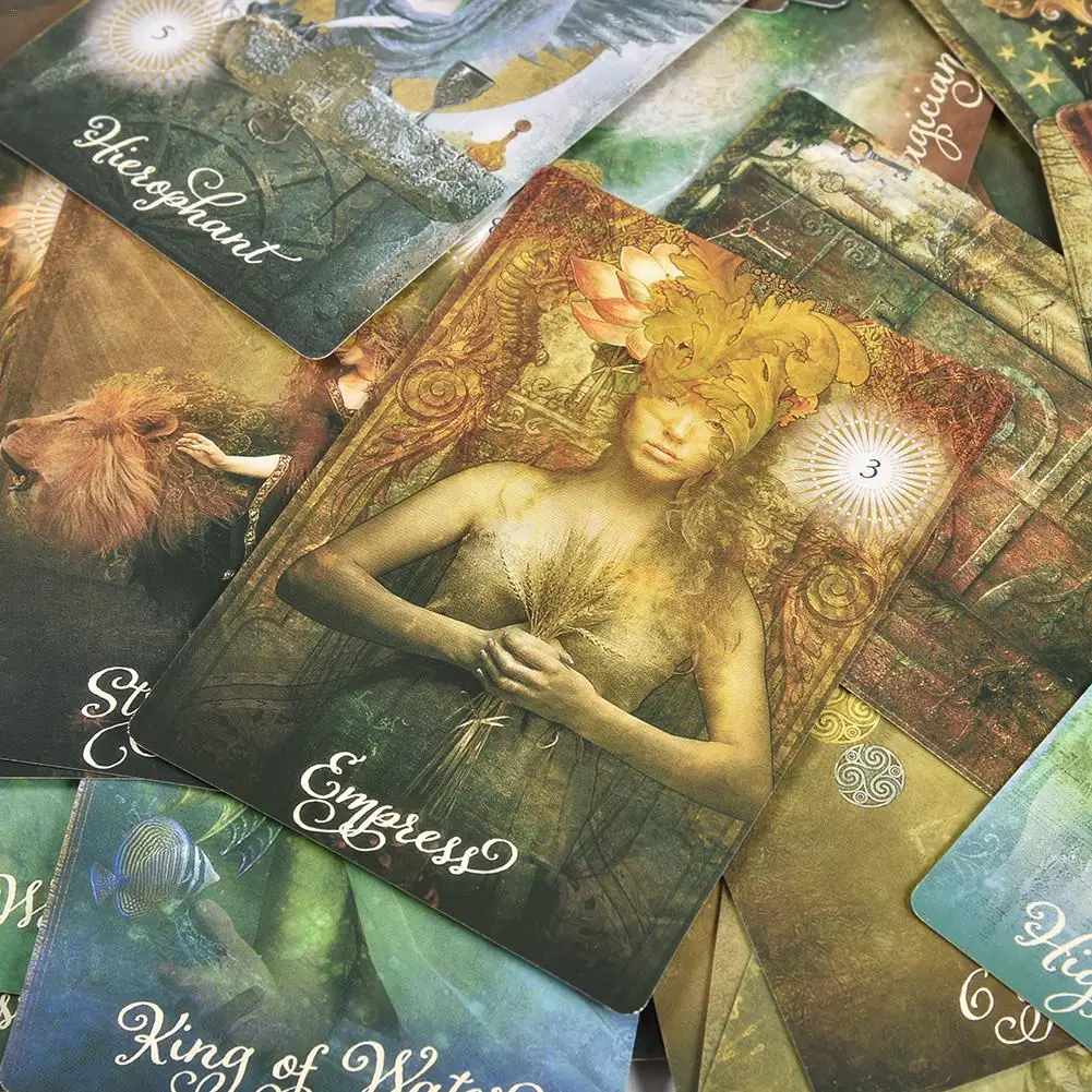 The Good Tarot Cards Colette Baron Reid 78 карточная колода и книга для родителей детей