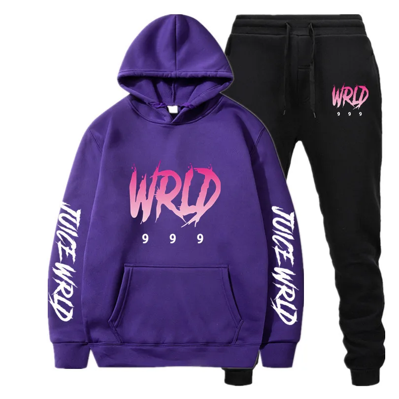 Men Sets Hoodies+Pants Sportswear Juice 