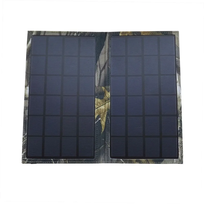 

Outdoor Portable Foldable Solar USB Charger With High Efficiency Solar Panel For Cellphone