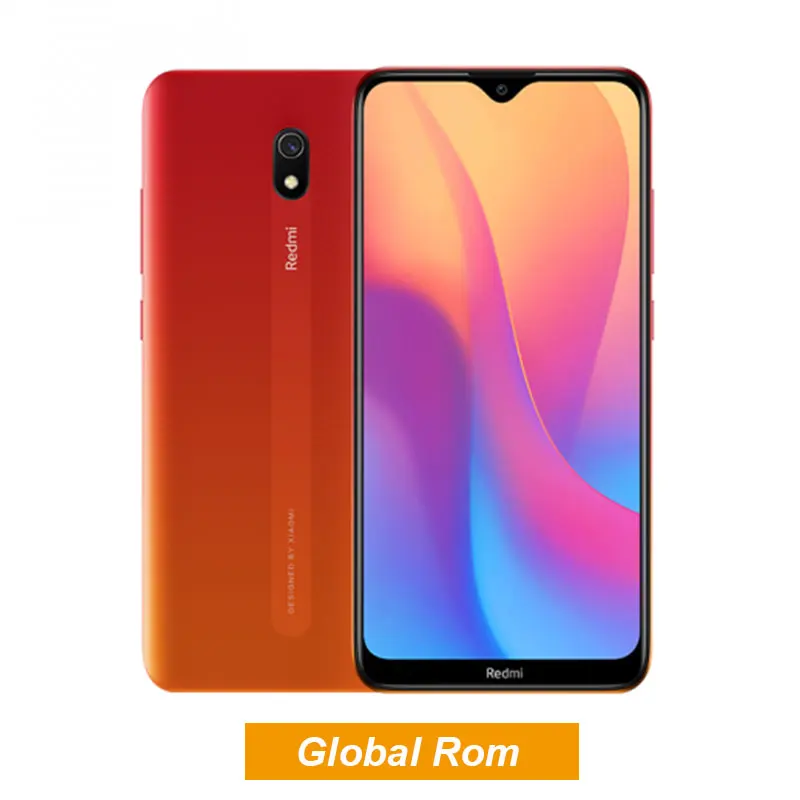 Global Rom Orange Xiaomi Redmi 8A 8 A с глобальной прошивкой, 3 ГБ, 32 ГБ, 6,22 дюйма, полноэкранный Snapdargon 439, Восьмиядерный мобильный телефон, 5000 мАч, смартфон с камерой 12MPAI - Цвет: Global Rom Orange