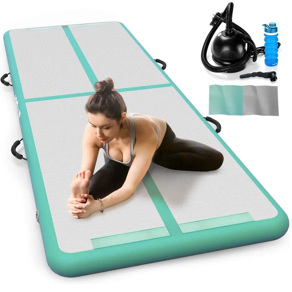 

Free Shipping 6*1*0.2m Inflatable Gymnastics Airtrack Tumbling Mat Air Track Floor Mats with Electric Air Pump