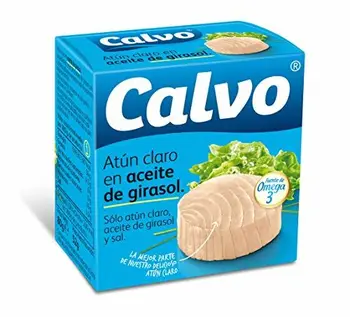 

Atún Claro Aceite Vegetal Calvo 80gr