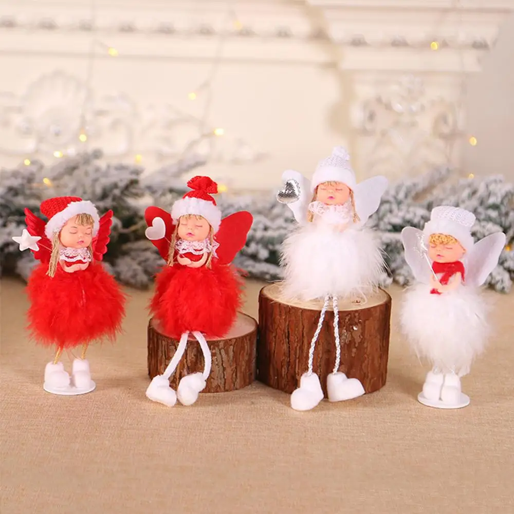 New Year Latest Christmas Angel Dolls Cute Xmas Tree Ornament Decoration for Home Kid Gift | Игрушки и хобби