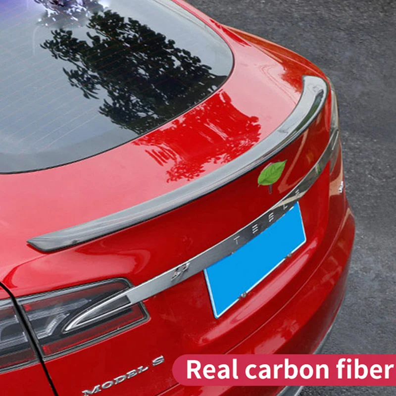 Спойлер для автомобиля tesla модель s аксессуары tesla модель s карбоновый спойлер tesla s спойлер tesla автомобильные аксессуары
