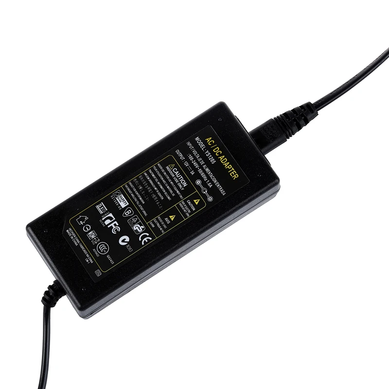 12V 5A 60W адаптер питания для Светодиодный светильник RGB SMD 3528 5050