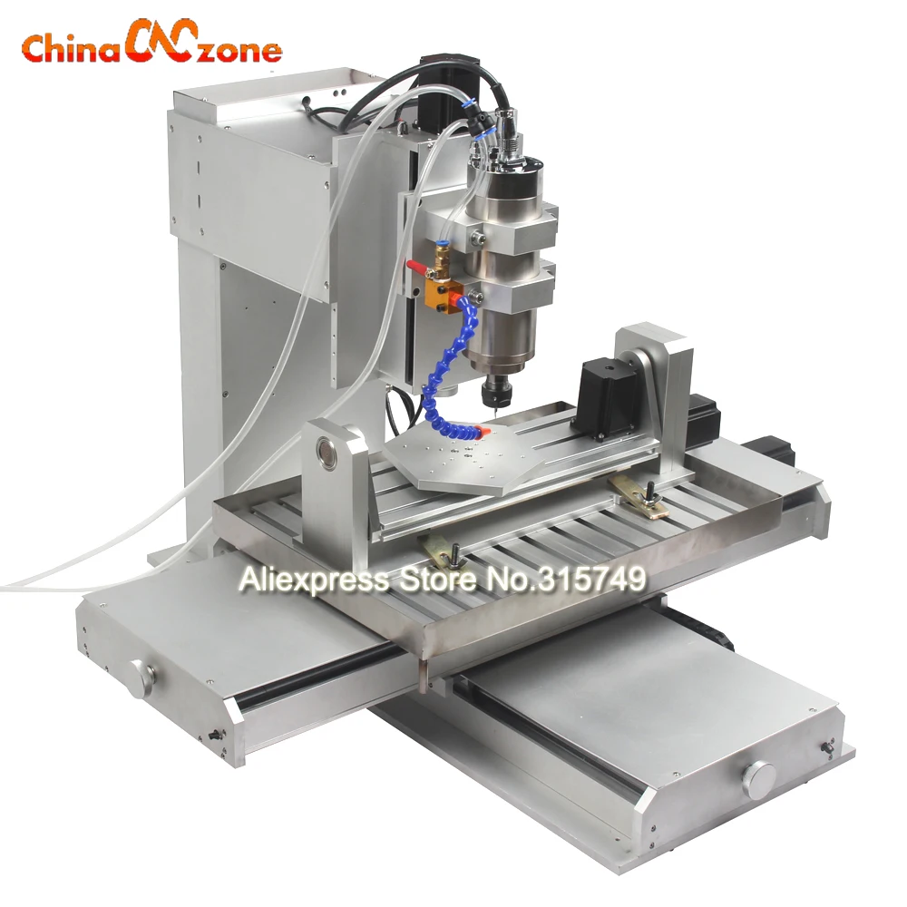 Европейский корабль CNC 6040 5 оси ЧПУ гравировальный режущий станок 2200 Вт металл дерево ЧПУ гравер сверлильный фрезерный станок нет налога в ЕС