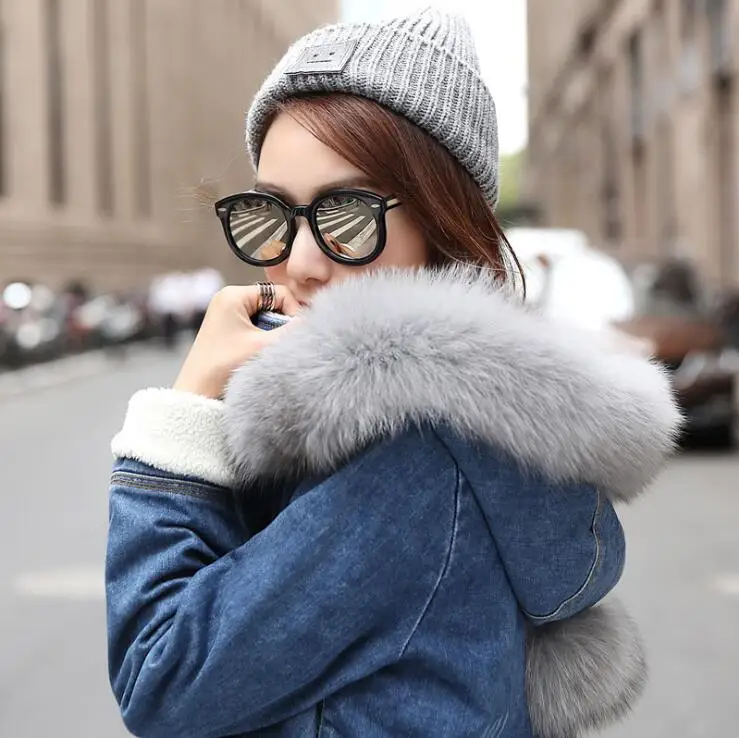 Теплая зимняя Длинная женская куртка-бомбер, весеннее осеннее пальто с капюшоном, джинсовые куртки, базовая Женская ветровка большого размера плюс