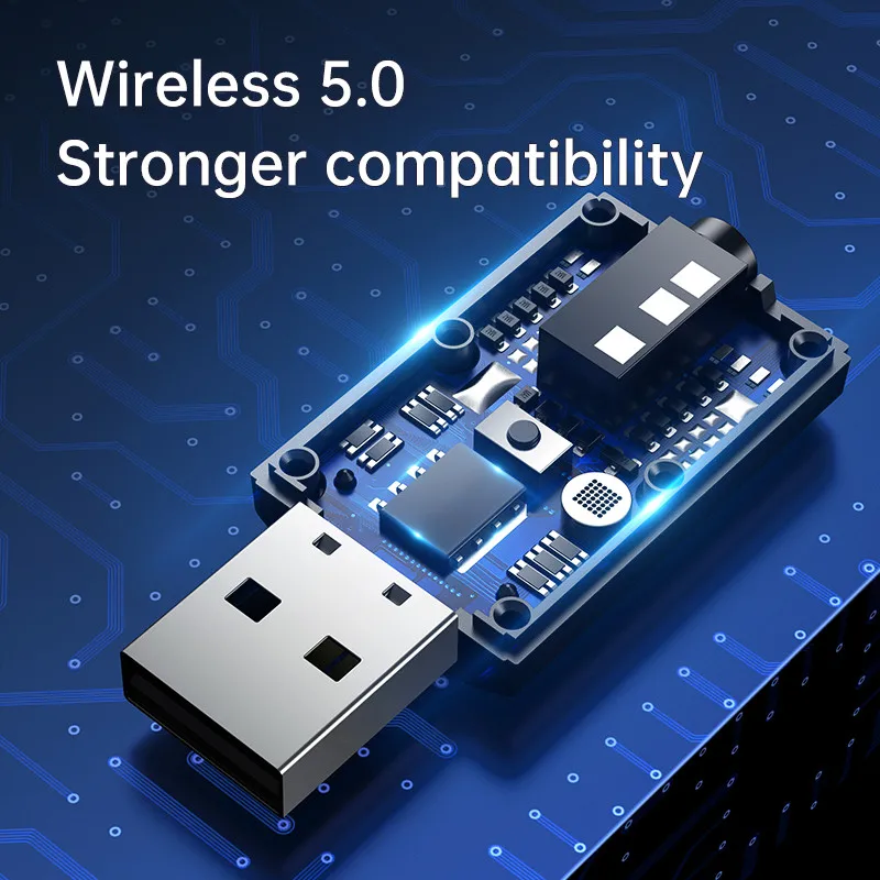 5 0 Bluetooth адаптер USB беспроводной передатчик приемник Музыка Аудио для ПК ТВ