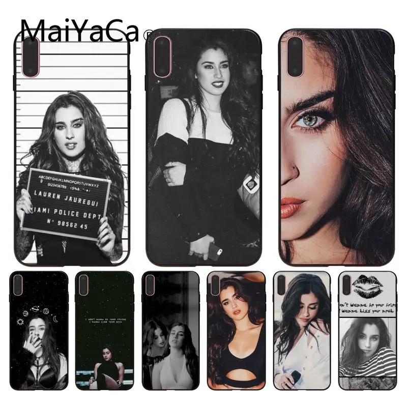 

MaiYaCa For iphone 7 XSMAX Case 5h Fifth Harmony Lauren Jauregu Phone Case for iPhone X 8 7 6 6S Plus X 5 5S SE XR XS XSMAX