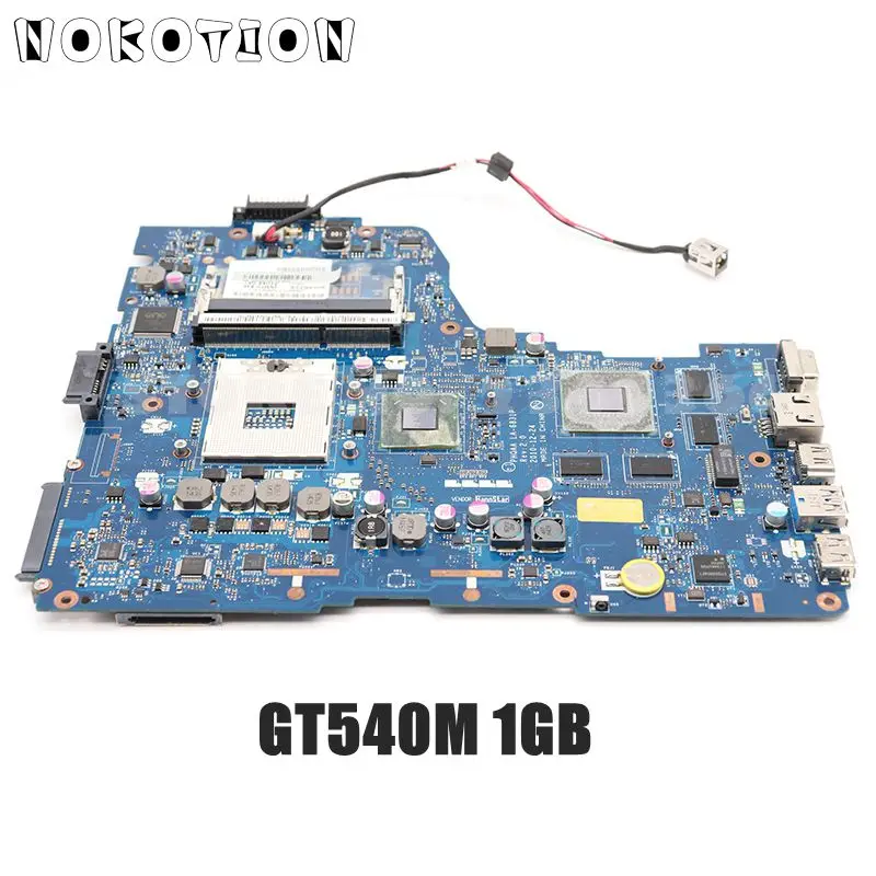 Материнская плата NOKOTION для ноутбука Toshiba Satellite A665 A660 K000125710 PHQAA стандартная