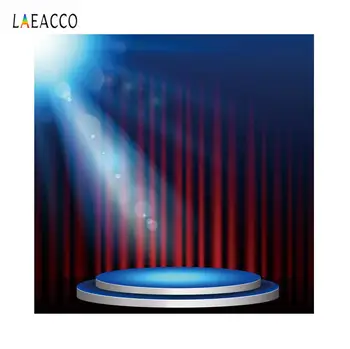 

Laeacco Spotlight Stage Photography Backgrounds Baby Children Party Customized Seamless Photographic Backdrops For Photo Studio