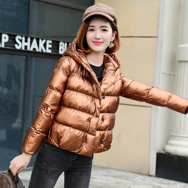 Jacket Women Coat Winter Parka Short Down Cotton Padded Womens Jackets  Korean Parkas Abrigos Mujer Invierno 2023 KJ1011 s s s - AliExpress