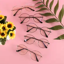 

2022 metal art glasses new anti-blue lens computer goggles student flat eyewear Outing clothing accessories Valentines Day Gifts