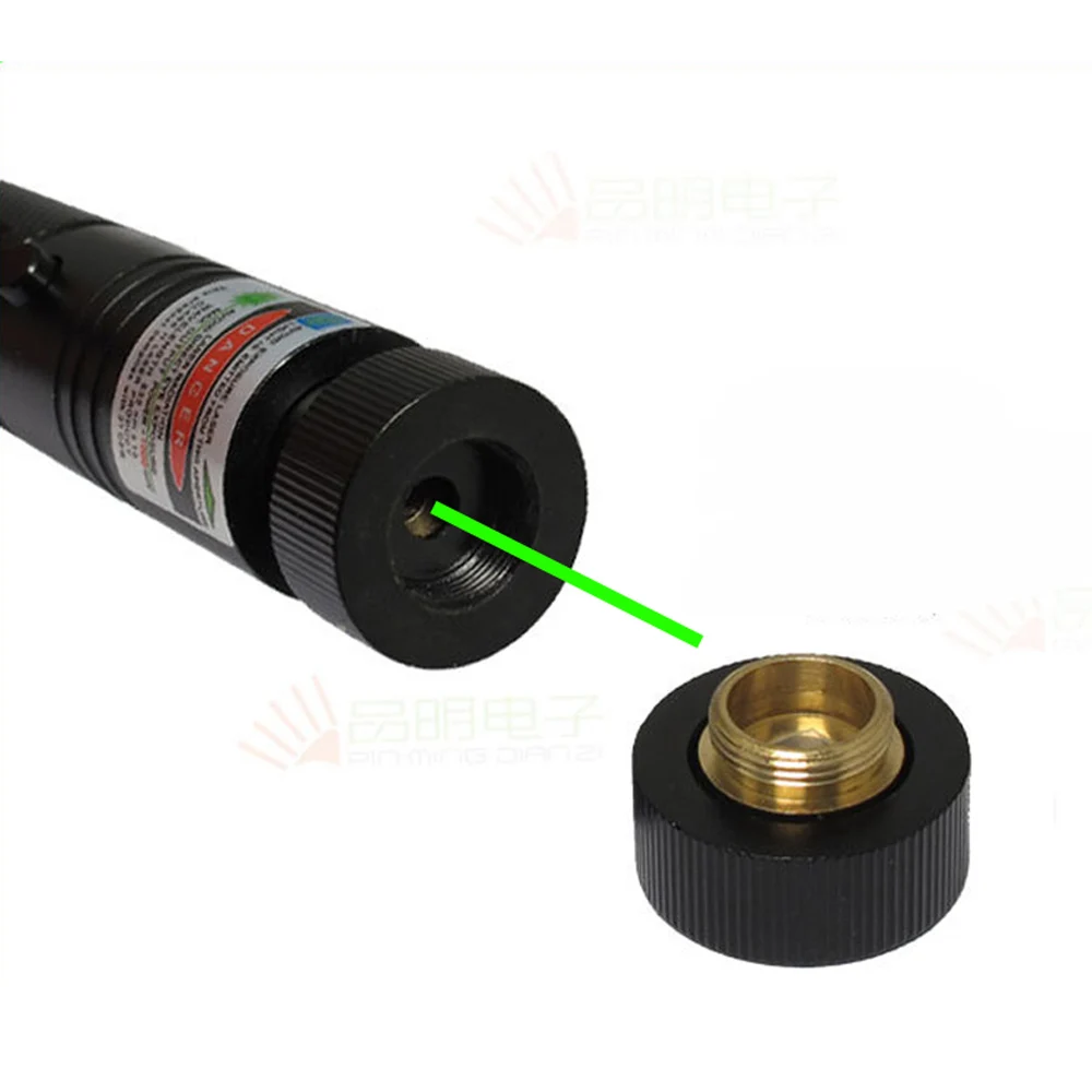 Новинка 1 шт. мощный 303 Регулируемый фокус 532nm зеленый лазерный указатель светильник лазерная указка ручка для охоты(без батареи