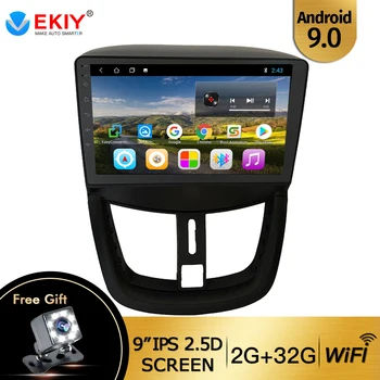 

EKIY 9" 2 Din Android 9.0 Car Radio For PEUGEOT 207/207CC 2007-2014 Multimedia Stereo Car DVD Player Navigation GPS Radio