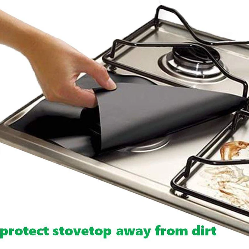 Stove Burner Covers,2Pcs Stove Counter space Covers+ 6Pcs Stove Burner Covers&Gas Range Protectors(space Cover:2.2inch x 25 In