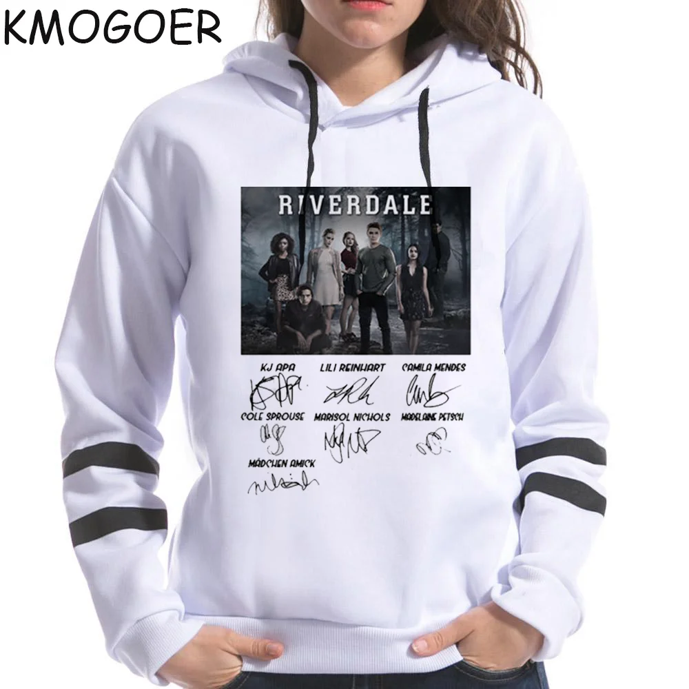  Riverdale Signature Sweatshirt Tv Series Women Sweatshirts Snake Girl Hip Hop Streetwear Harajuku H