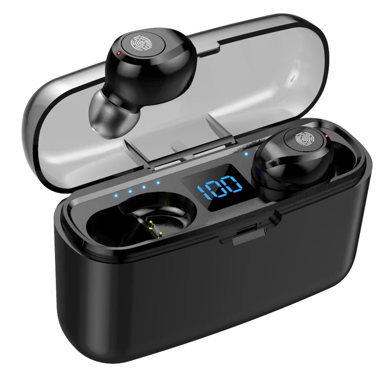 F9 TWS Bluetooth Earphone High Quality Wireless Bluetooth Led Display With Power Bank Headset With Microphone For Andriod Iphone