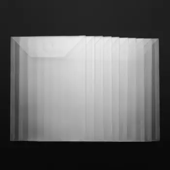 

10Pcs/set Collection Storage Bags Transparent Stamp Mould DIY Scrapbook Stencil Cutting Dies Mold Organizer for Household