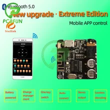 Module récepteur Audio Bluetooth 5.0, carte décodeur MP3, contrôle APP, carte amplificateur de puissance, Module XY ABT
