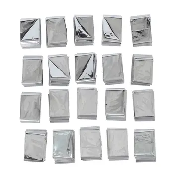 

Emergency Mylar Thermal Blankets 20pcs