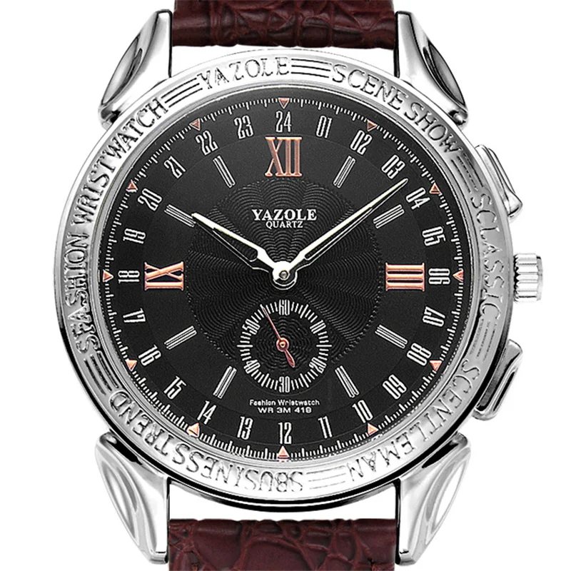 

2019 Mens Watches Top Brand Luxury Waterproof Roman Scale Dial Quartz Clock Male Leather Sport Wrist Watch Relogio Masculino