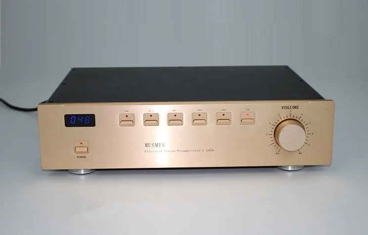 

C2850 Preamplifier Pre AMP Preamp Pre-amplifier Pre Amplifier Real XLR Output it is BEST in China