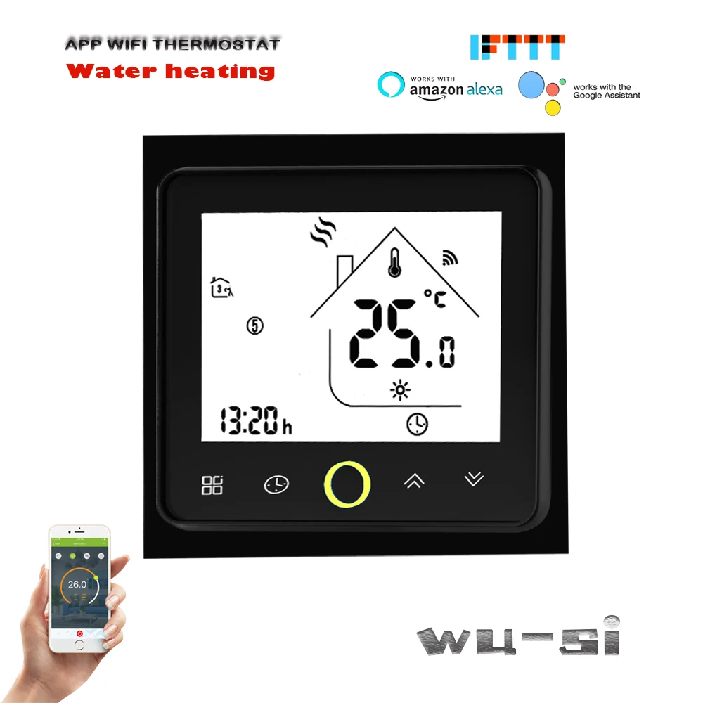 95v-240VAC теплый пол wifi термостат с программированием для работы с Google Assistant