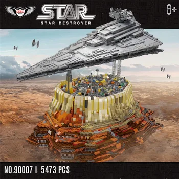 

Lepinning 05027 90007 Movie Imperial Star Destroyer Wars 81029 Lepinblocks Model MOC-18916 Building Blocks Bricks King Toys