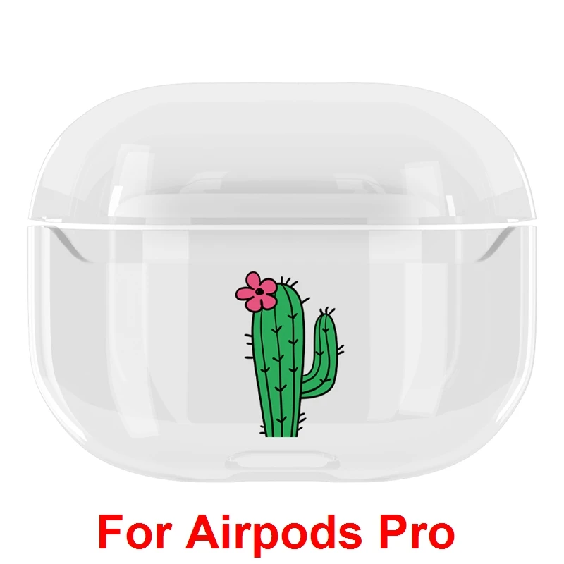 Прозрачные чехлы для наушников для Apple AirPods Pro, 3-е зарядное устройство, милый жесткий чехол из поликарбоната с кристаллами для Airpods 2nd 1, чехлы - Цвет: For AirpodsPro 06