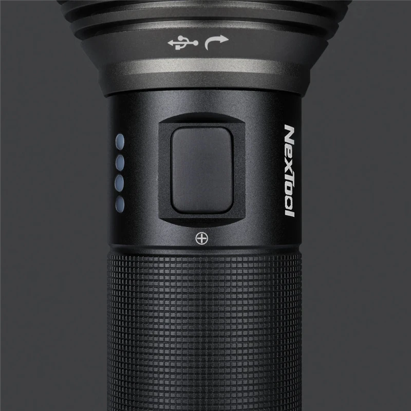 Youpin NexTool 2000 лм 380 м USB-C перезаряжаемый 5 режимов IPX7 водонепроницаемый светодиодный фонарь тип-c фонарь для кемпинга